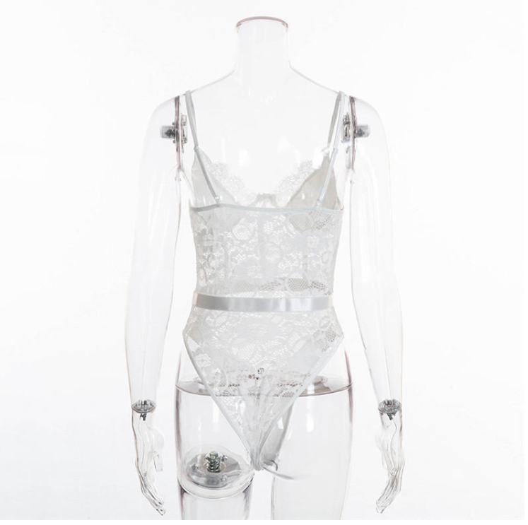 Lace Bodysuit - Romantic Lingerie