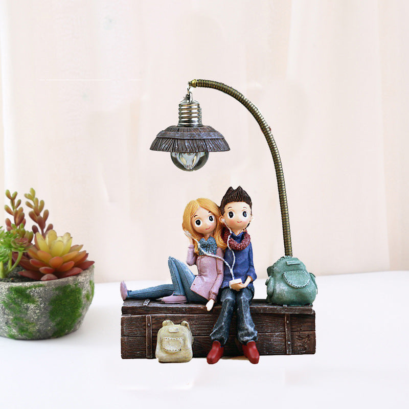 Creative Couple Night Light for Home Decoration Gift