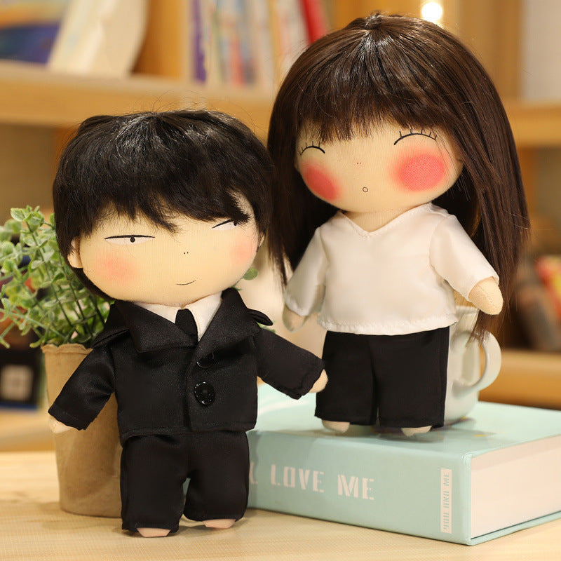 Couple Plush Dolls Inspired by Celebrities