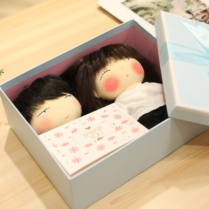 Couple Plush Dolls Inspired by Celebrities