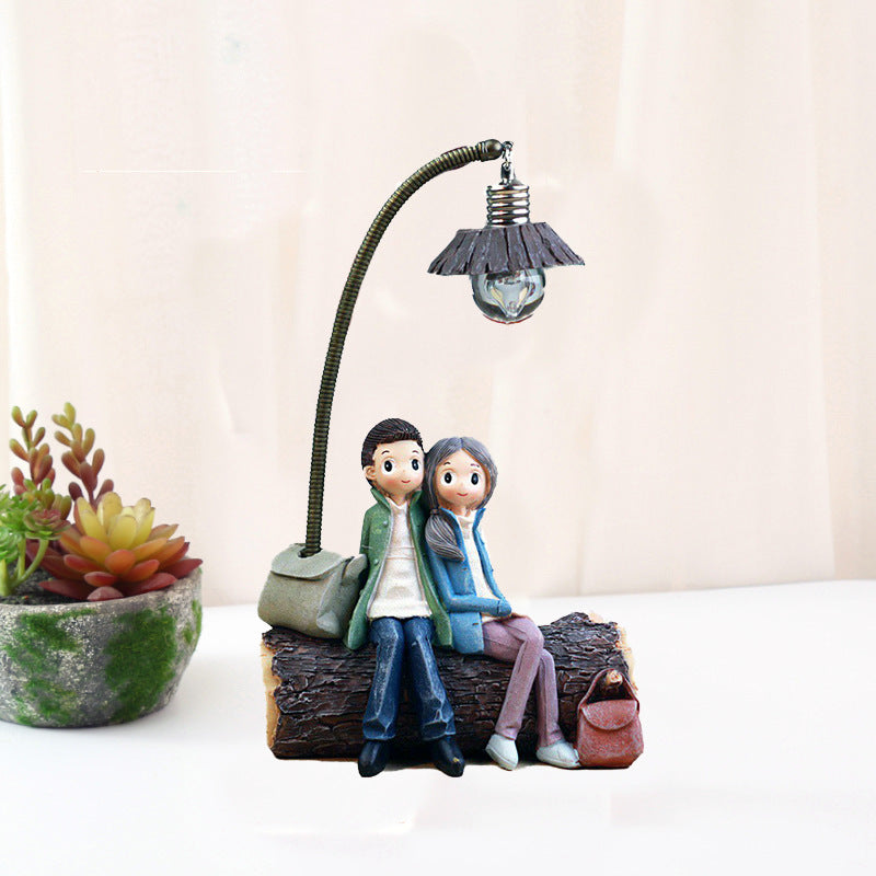 Creative Couple Night Light for Home Decoration Gift
