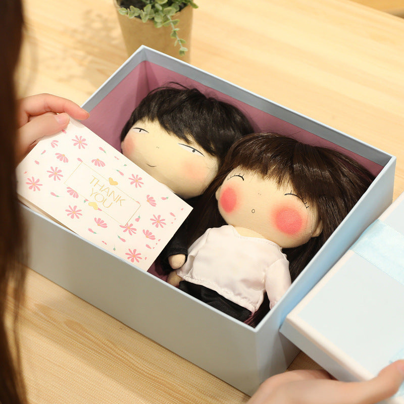 Couple Plush Dolls Inspired by Celebrities
