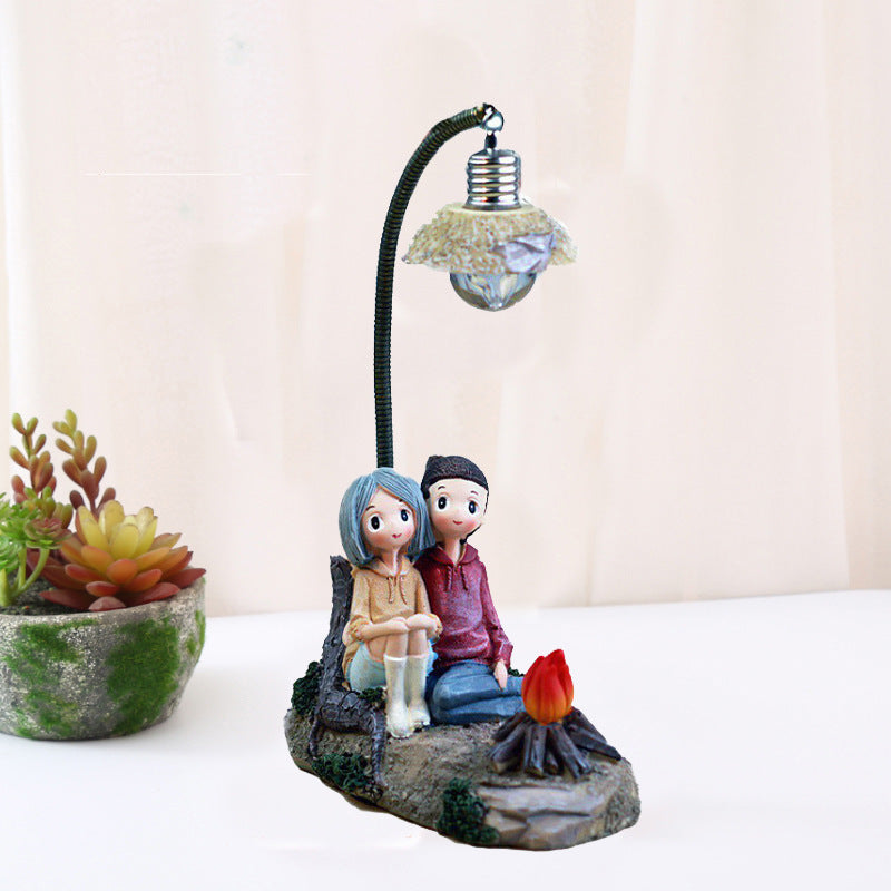Creative Couple Night Light for Home Decoration Gift