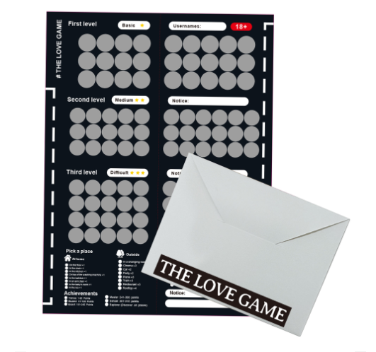 100 Romantic Adventures: Scratch-Off Couples Game & Bedroom Challenge