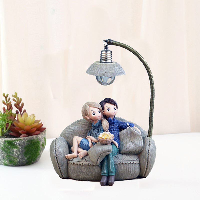 Creative Couple Night Light for Home Decoration Gift